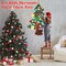 Christmas Decoration Xmas Gift - DIY Felt Christmas Tree 41Pcs Wall Hanging Detachable Ornaments for Kids Toddler